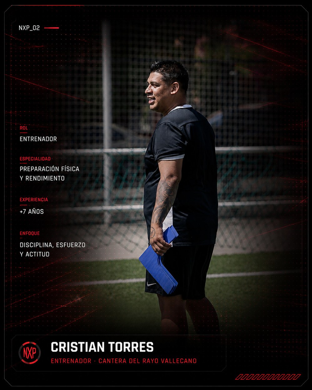 Cristian Torres, entrenador Next Player