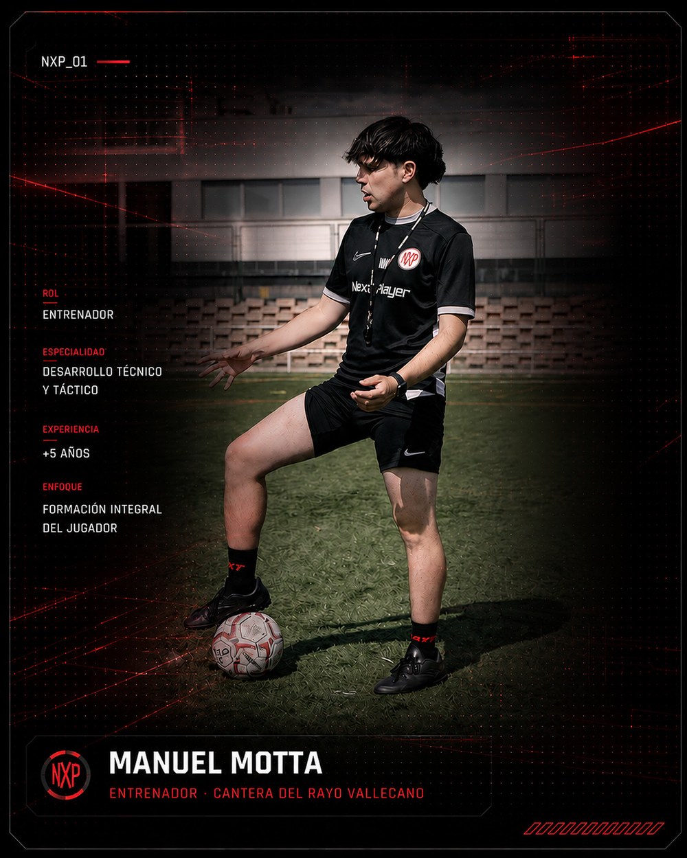 Manuel Motta, entrenador Next Player